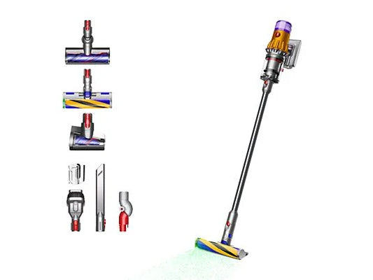 DYSON V12 DETECT SLIM ABSOLUTE (2023) Stielsauger, Akkubetrieb, 545 Watt