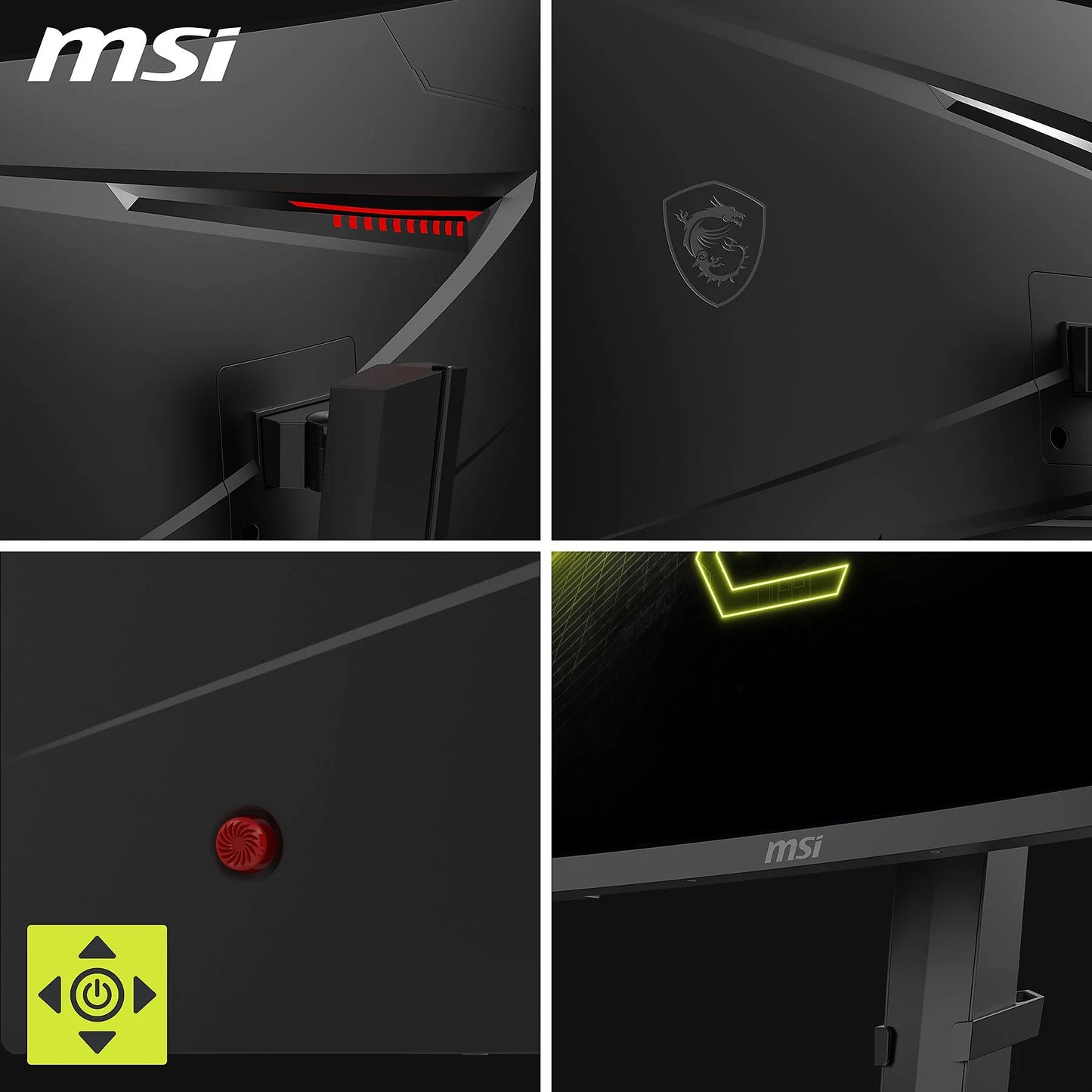 MSI MAG 275CQRFDE QD E2 27-inch WQHD gaming monitor (1 ms response time)