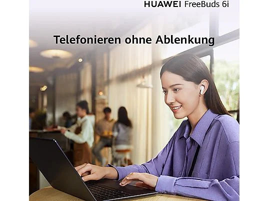 HUAWEI FreeBuds 6i, słuchawki douszne Bluetooth Biały